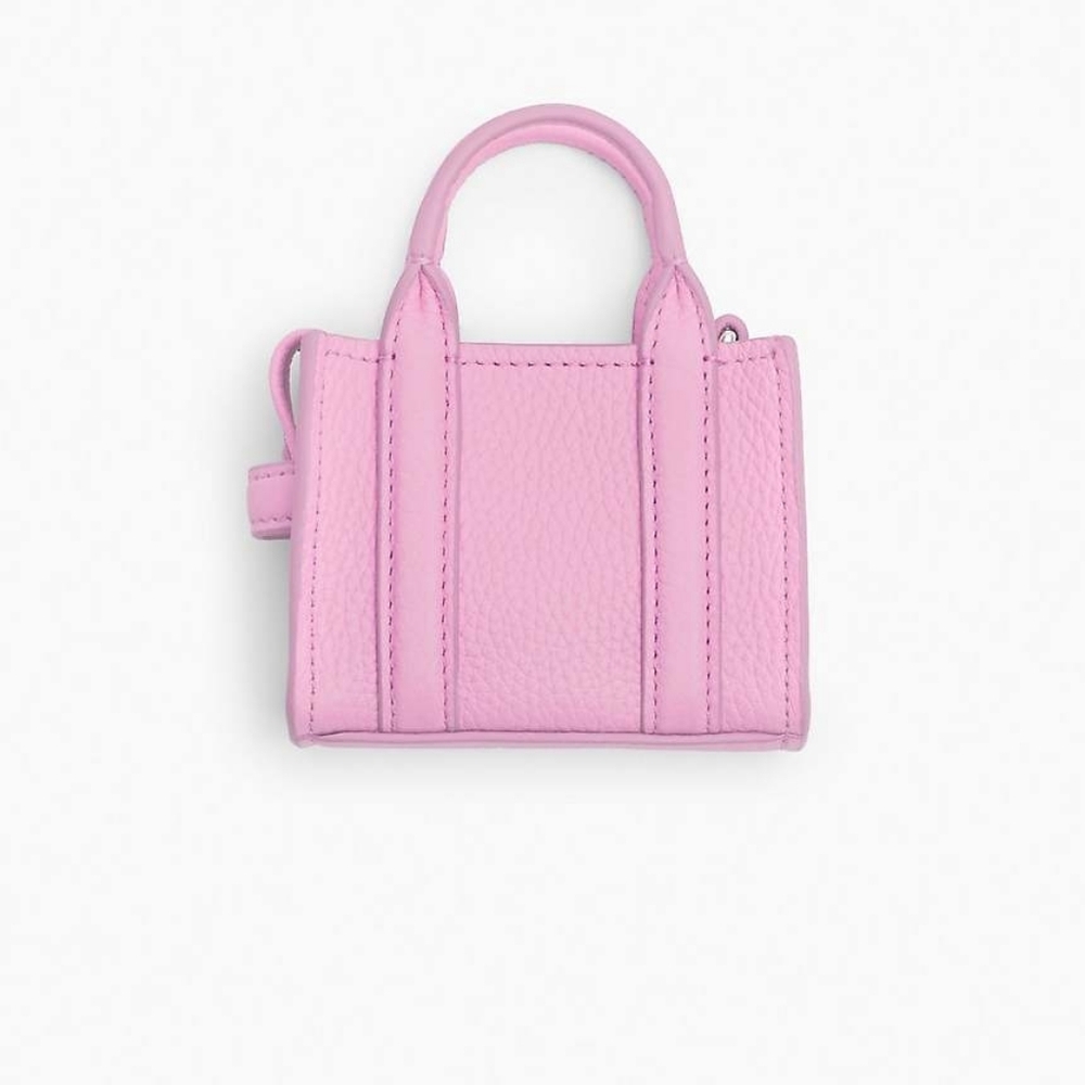 Marc jacobs The Nano Tote Bag Charm (fluro candy pink) - Picture 10 of 11